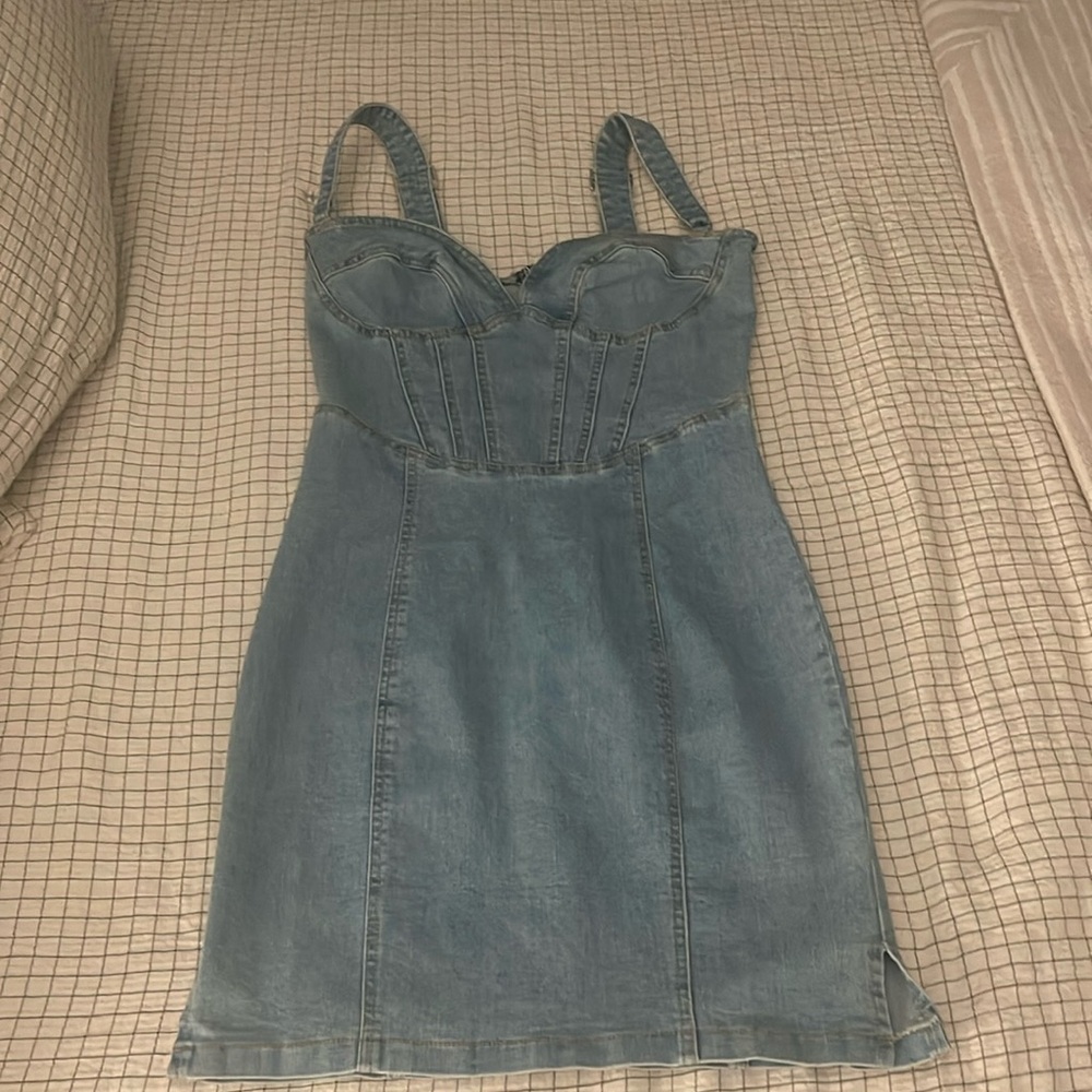 Mini Jean Dress
